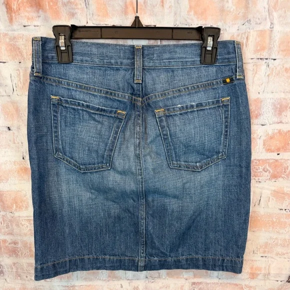 Lucky Brand Blue Denim Pencil Skirt - Picture 2 of 4